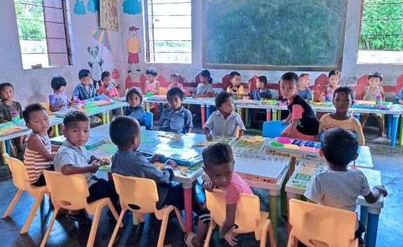 School level Sishu Mela Programme -Loroplangso Eng LPS, Karbi Anglong